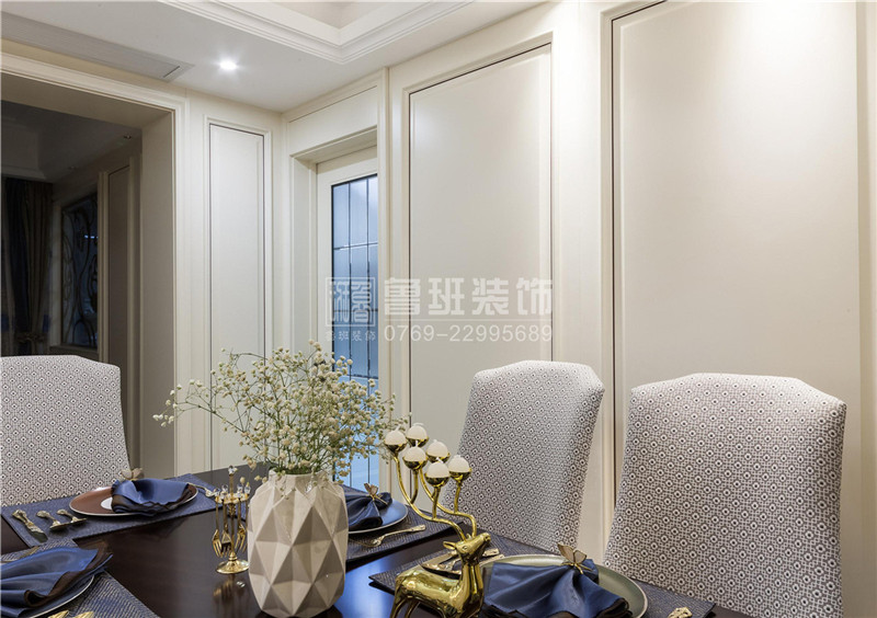 東莞魯班裝飾國際公館香榭里歐式餐廳設(shè)計(jì)